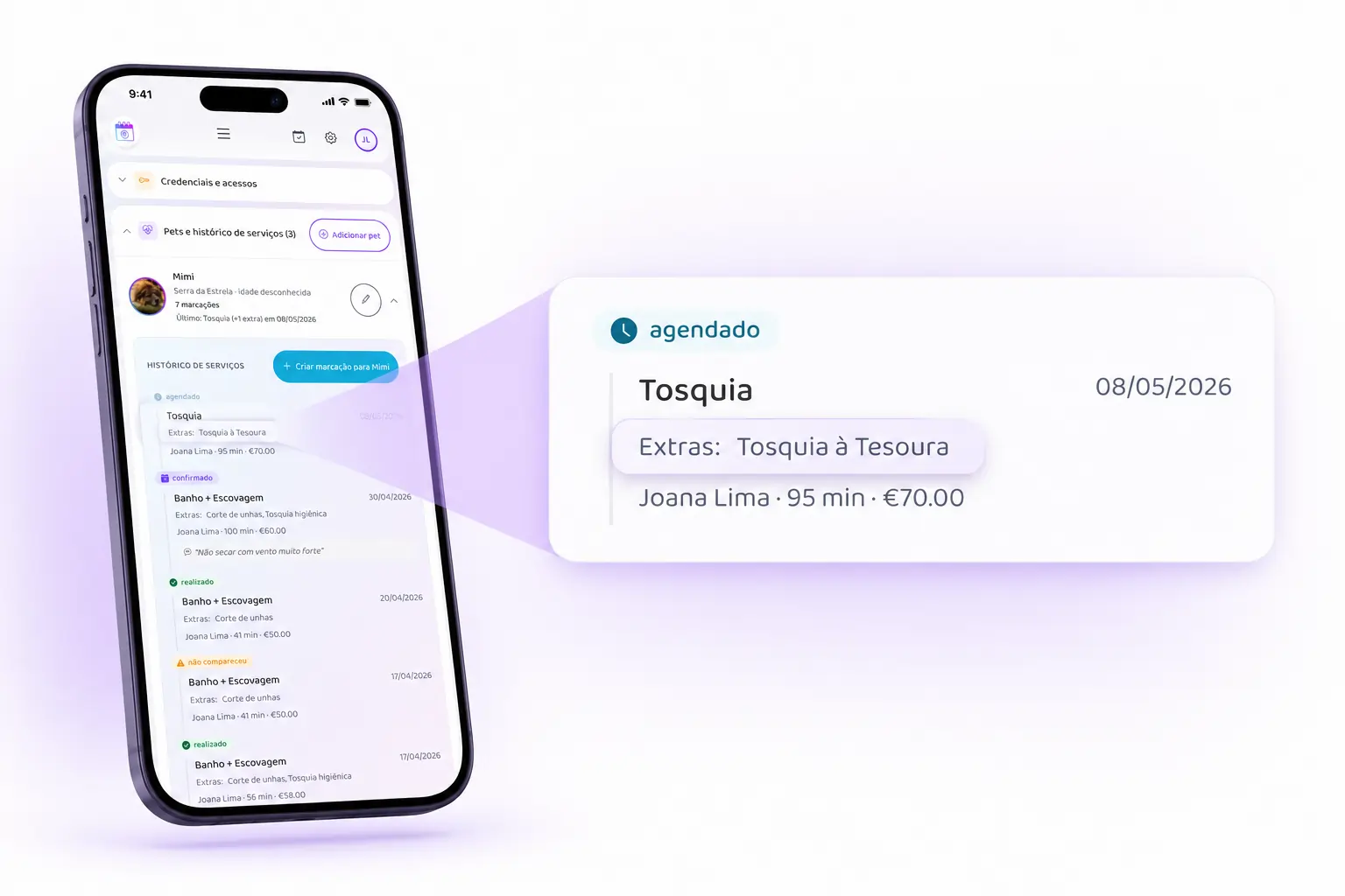 Como Adicionar Extras a uma Marcação e Não Perder Essa Informação